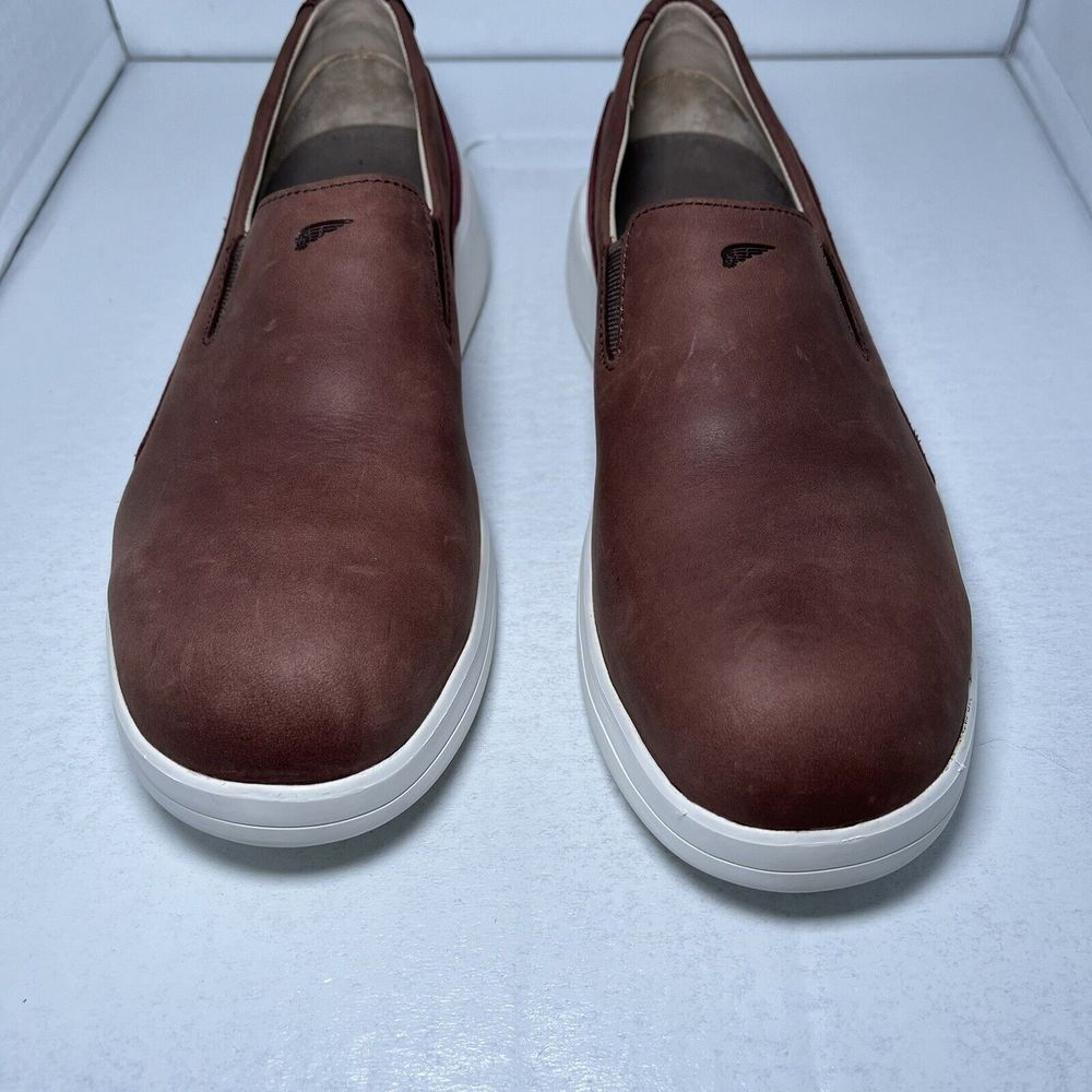 Red Wing Women's Brown Leather Cross Lite Slip On Shoes Aluminum Toe Size 8 - Picture 7 of 11
